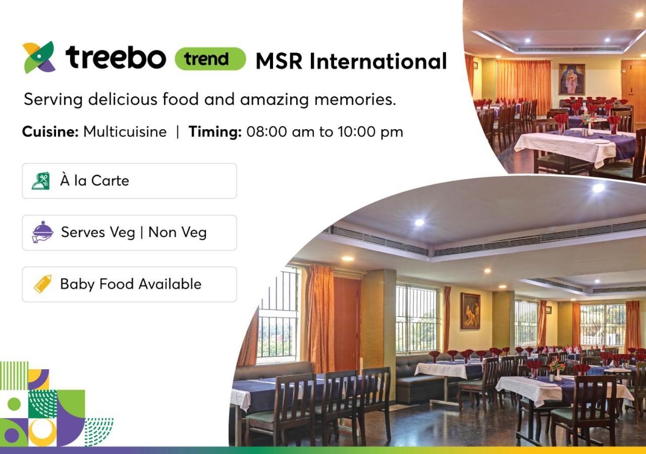 Treebo Trend Msr International - Hebbal Hotel Mysore Eksteriør billede